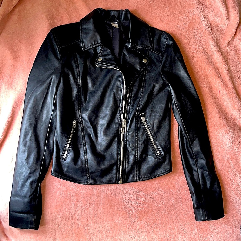 H&M Divided Leather Jacket